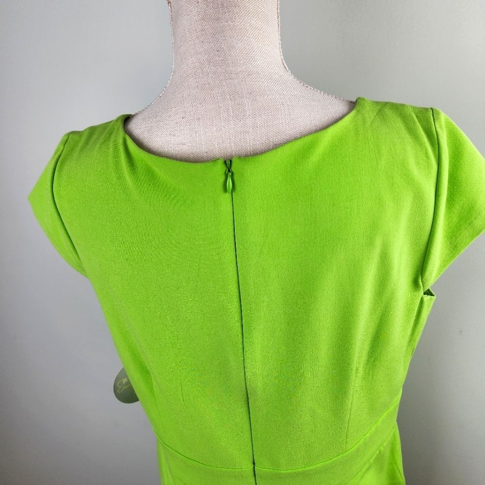 Emma AND MICHELLE WOMEN'S SHIFT DRESS WITH ZIPPERS ON BOTTOM FRONT SIZE 14 - Picture 7 of 10